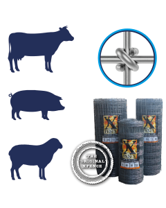 X&trade; fence&reg; Cattle/Railway Fence XHT11-122-15 