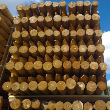 UC4 Posts, Struts &amp; Strainers-75-100mm Round-2400mm