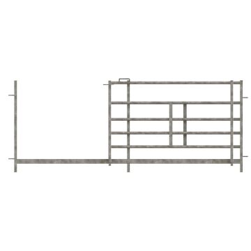 Sliding Gate Hurdle 6 Rail 2500mm